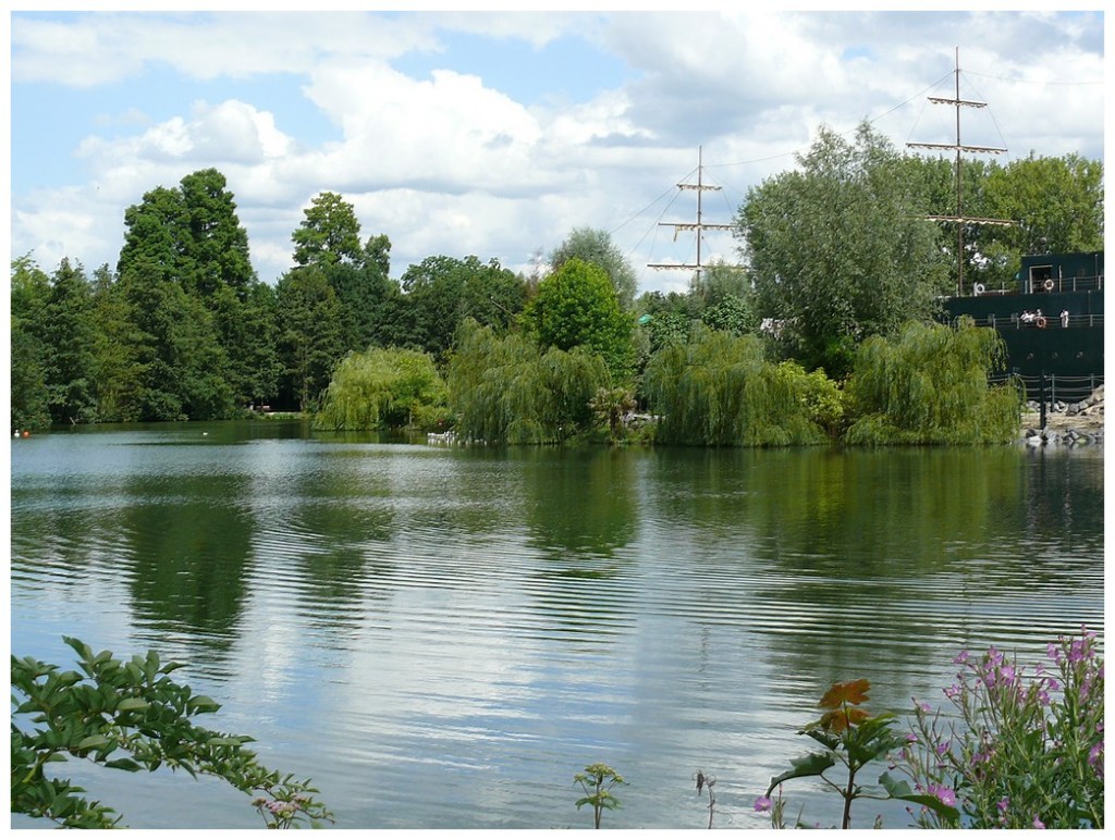 vue partielle du parc